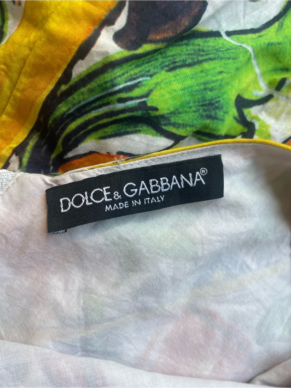 Dolce & Gabbana Multicolor Floral & Leopard Print Midi Dress small - Picture 3 of 11